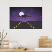 Flugzeugstart Poster (Küche)