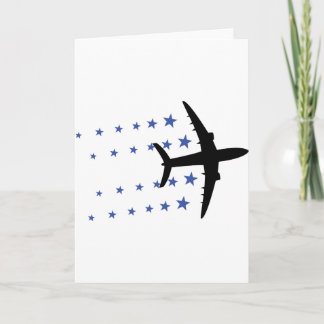 Flugzeugsterne Karte