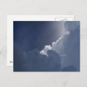 Flugzeugteile Postkarte (Vorne/Hinten)