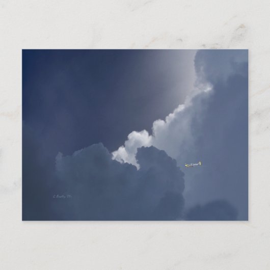 Flugzeugteile Postkarte (Vorderseite)