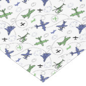 Flugzeugtischläufer Kurzer Tischläufer (Ecke)