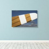 Flugzeugträger aus Holz Leinwanddruck (Insitu (Holzboden))