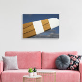 Flugzeugträger aus Holz Leinwanddruck (Insitu (Wohnzimmer))