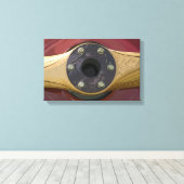 Flugzeugträger aus Holz Leinwanddruck (Insitu (Holzboden))