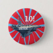 Flugzeugträger Button (Vorderseite)