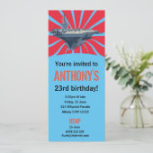 Flugzeugträger Einladung (Stehend Vorderseite)