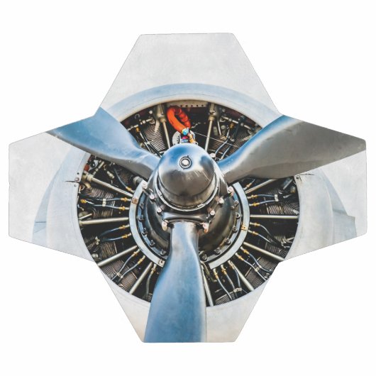 Flugzeugträger Fußball (Flach)