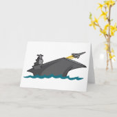 Flugzeugträger Karte (Gelbe Blume)