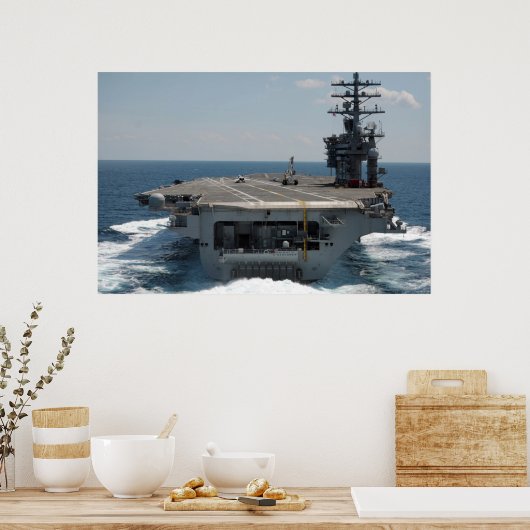 Flugzeugträger Poster (Küche)