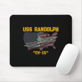 Flugzeugträger Uss Randolph Cv-15 Veteran Day F Mousepad (Mit Mouse)