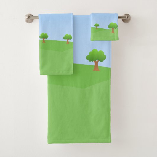 Flugzeugtransparent-Junge Badhandtuch Set (Insitu)