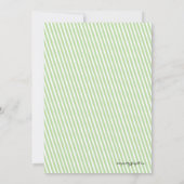 Flugzeugtransport Baby-Dusche Einladung (Rückseite)