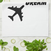 Flugzeugtuch Handtuch (Gefaltet)