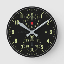 Flugzeuguhr Runde Wanduhr