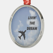 Flugzeugverzierung Wolken Ornament Aus Metall (Links)