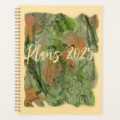 Fluid Acrylic Painting auf einem Planer (Vorderseite)