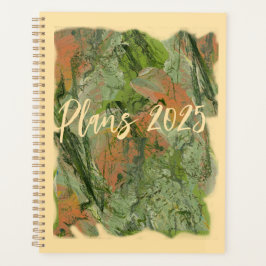 Fluid Acrylic Painting auf einem Planer