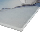 Fluid Alcohol Ink Cutting Board Schneidebrett (Ecke)