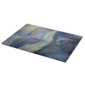 Fluid Alcohol Ink Cutting Board Schneidebrett (Ecke)