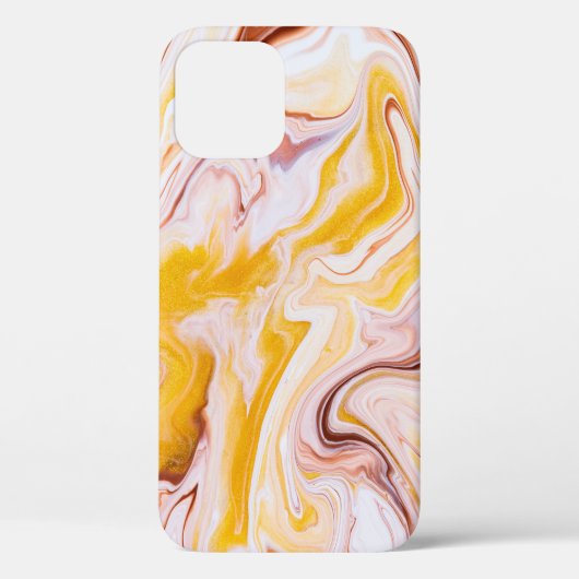Fluid Art: irisierende abstrakte Textur. Case-Mate iPhone Hülle (Rückseite)