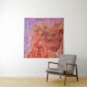 Fluid Art. Moderne, farbenfrohe Hintergrundmusik, Wandteppich (Beispiel (Horizontal))