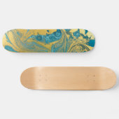 Fluid Art Paint Skateboard (Horizontal)