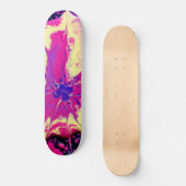 Fluid Art Paint Skateboard (Vorderseite)