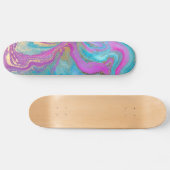 Fluid Art Paint Skateboard (Horizontal)
