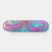 Fluid Art Paint Skateboard (Horizontal)