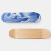 Fluid Art Paint Skateboard (Horizontal)
