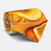 Fluid Art Pour Abstrakt Krawatte (Gerollt)