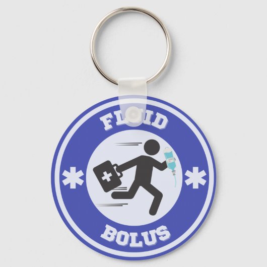 Fluid Bolus Schlüsselanhänger (Rückseite)
