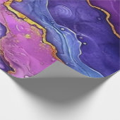 fluid colors geschenkpapier (Ecke)