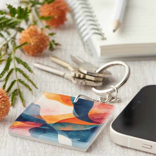 "Fluid Dynamics" Schlüsselanhänger (Vorderseite rechts)