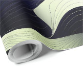 Fluid Harmony Wrapping Paper Geschenkpapier (Rolleneckpunkt)