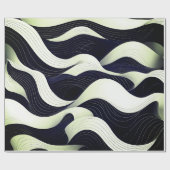 Fluid Harmony Wrapping Paper Geschenkpapier (Flach)