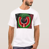 Fluid Kenya Flag Hakuna Matata T-Shirt (Vorderseite)