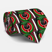 Fluid Kenyan Flag: Ein modernes Design Krawatte (Gerollt)