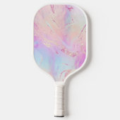 fluid marble art  pickleball paddle (Rückseite)