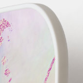 fluid marble art  pickleball paddle (Linke Seite)