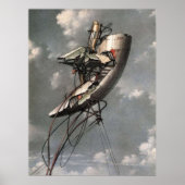 Fluid Space Lebbeus Woods Poster (Vorne)