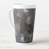 Fluid Symmetry: Erforschung abstrakter Designs im Milchtasse (Linke Ecke)