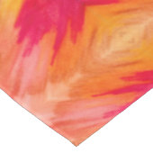 Fluid Watercolor Penciling Art Tableclout Tischdecke (Schrägansicht)