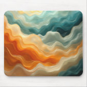 Fluid Wave Abstrakt Mousepad (Vorne)
