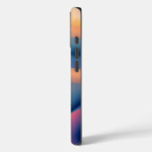 Fluid Wave Sunset Abstrakt Case-Mate iPhone Hülle (Rückseite / Links)