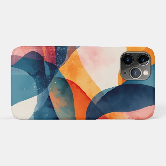 "Fluiddynamik" Case-Mate iPhone Hülle (Rückseite (Horizontal))