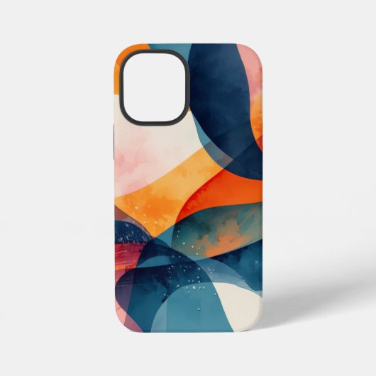 "Fluiddynamik" iPhone Hülle (Rückseite)