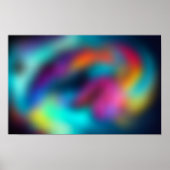 Fluide Bewegung und Energie Poster (Vorne)