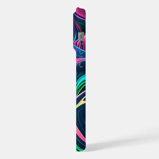 Fluide Fantasie iPhone Hülle (Linke Seite)