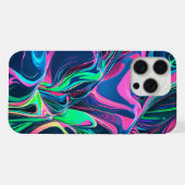 Fluide Fantasie iPhone Hülle (Rückseite (Horizontal))